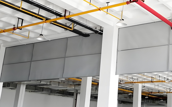 温泉防火布挡烟垂壁