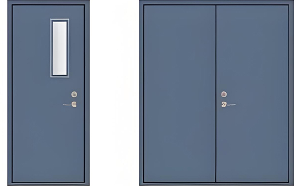 温泉钢制防火门